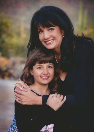 Christina Taylor Green with Roxanna